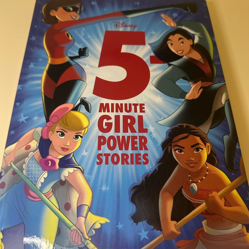 Disney Powerful Tales Book with Blue and Red Cover